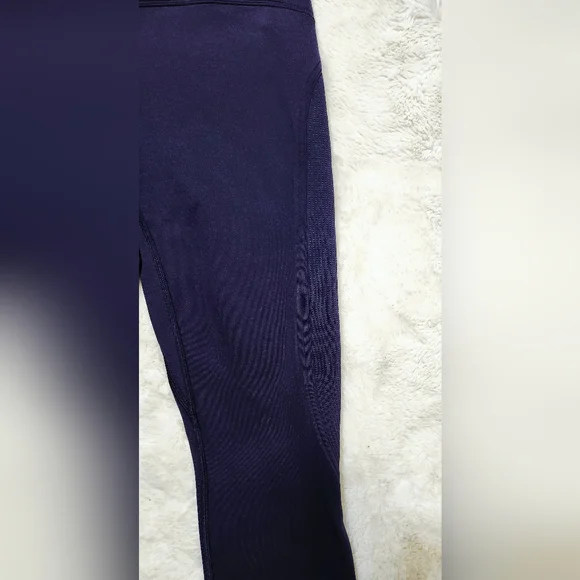 Lululemon Fast as Fleece Tight 28” Size 8 Midnight Navy Legging Active Run Lined - Picture 4 of 16